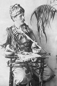 Karl May als Kara Ben Nemsi / Old Shatterhand, Kostümfotos