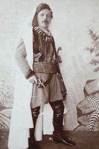 Karl May als Kara Ben Nemsi / Old Shatterhand, Kostümfotos